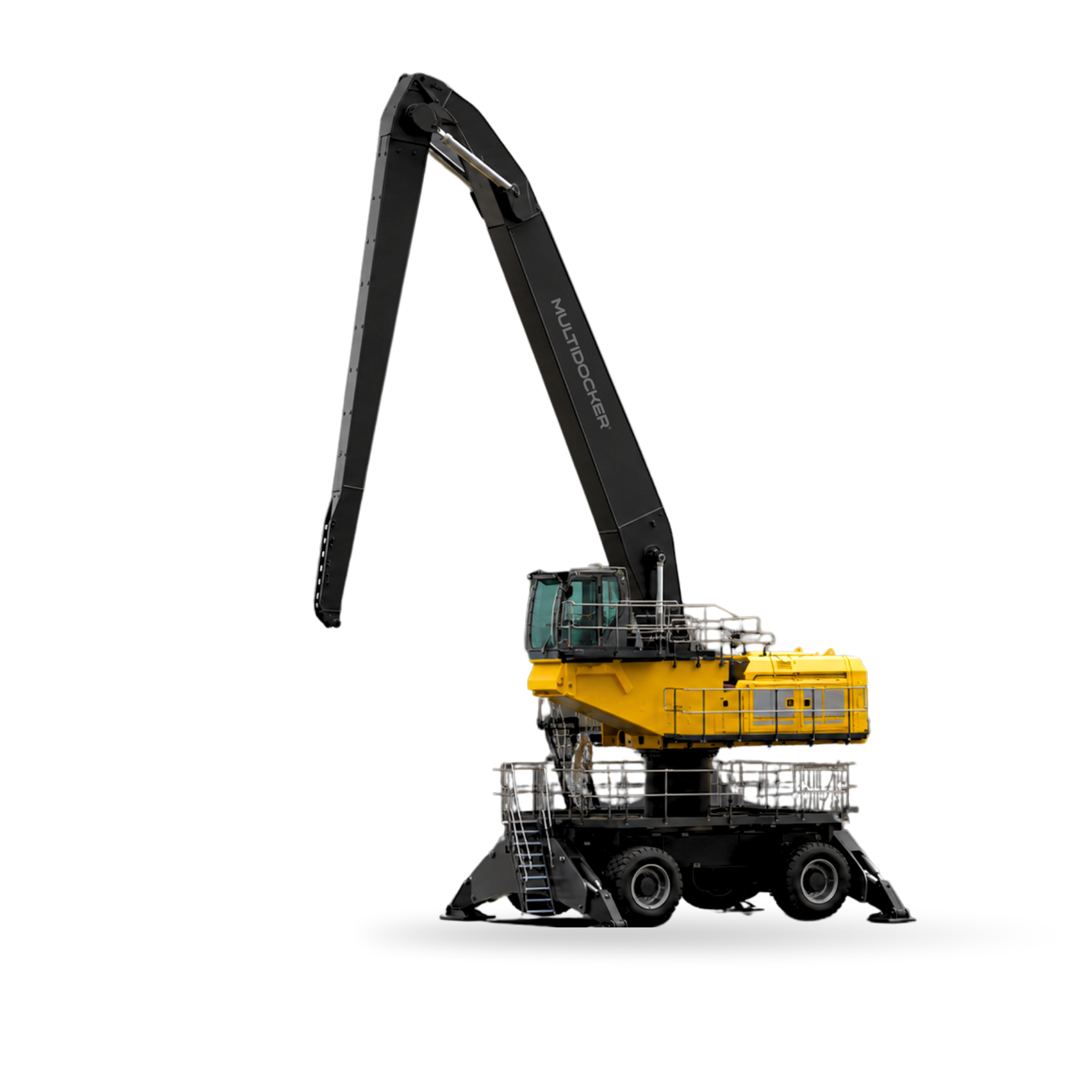 MultiDocker MH74G material handler with extended reach and lifting capacity for demanding cargo handling